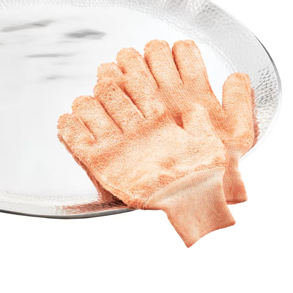 Hagerty Silversmiths' Gloves with R-22 Tarnish Preventative – Reusable Silver Polishing Gloves