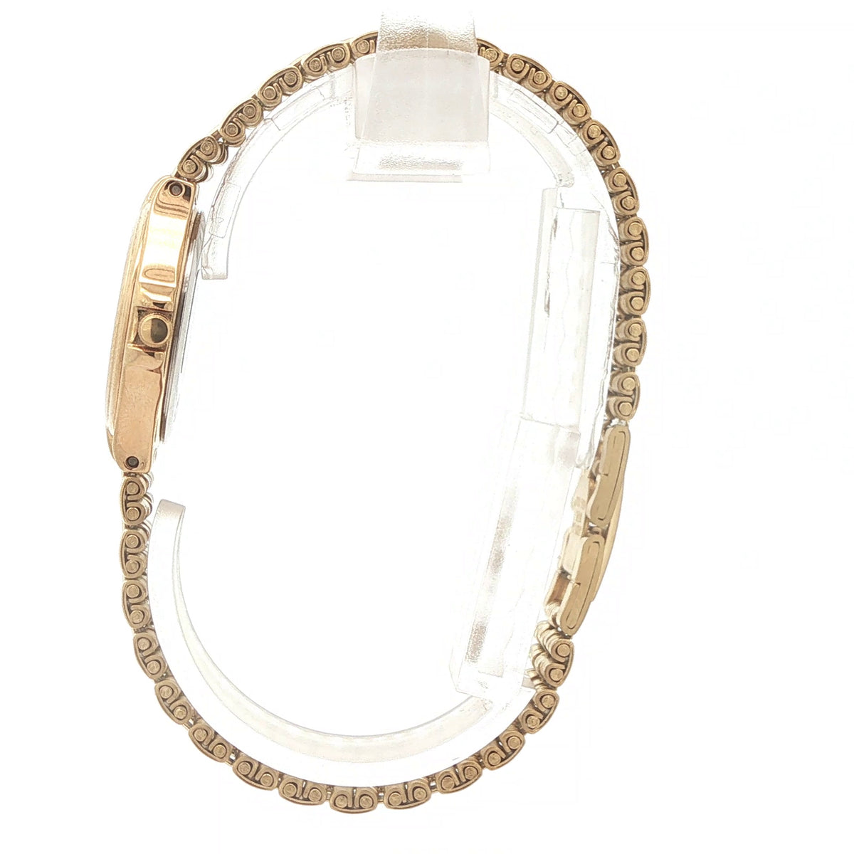 1998 Estate Vintage Bulova Ladies’ 24mm Gold-Tone Natural Diamond Watch