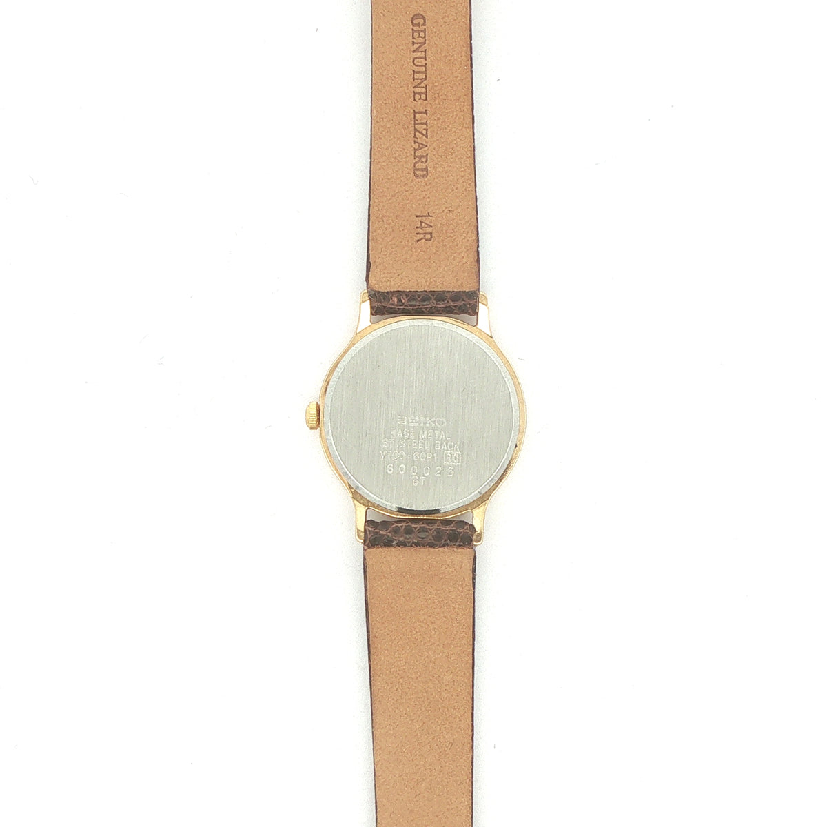 Vintage Seiko Women’s Gold-Tone Quartz Watch Circa 1996 – 24mm, Box & Papers