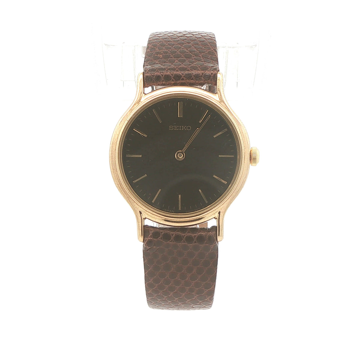 Vintage Seiko Women’s Gold-Tone Quartz Watch Circa 1996 – 24mm, Box & Papers