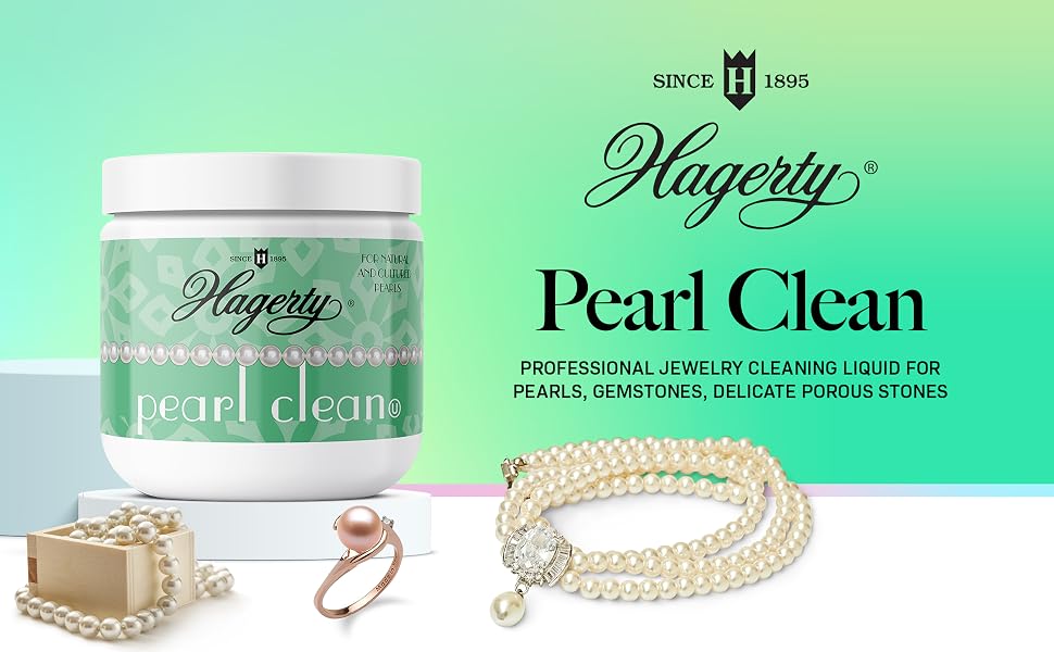 Hagerty Pearl Clean 7 Fl Oz – Natural & Cultured Pearl Jewelry Cleaner