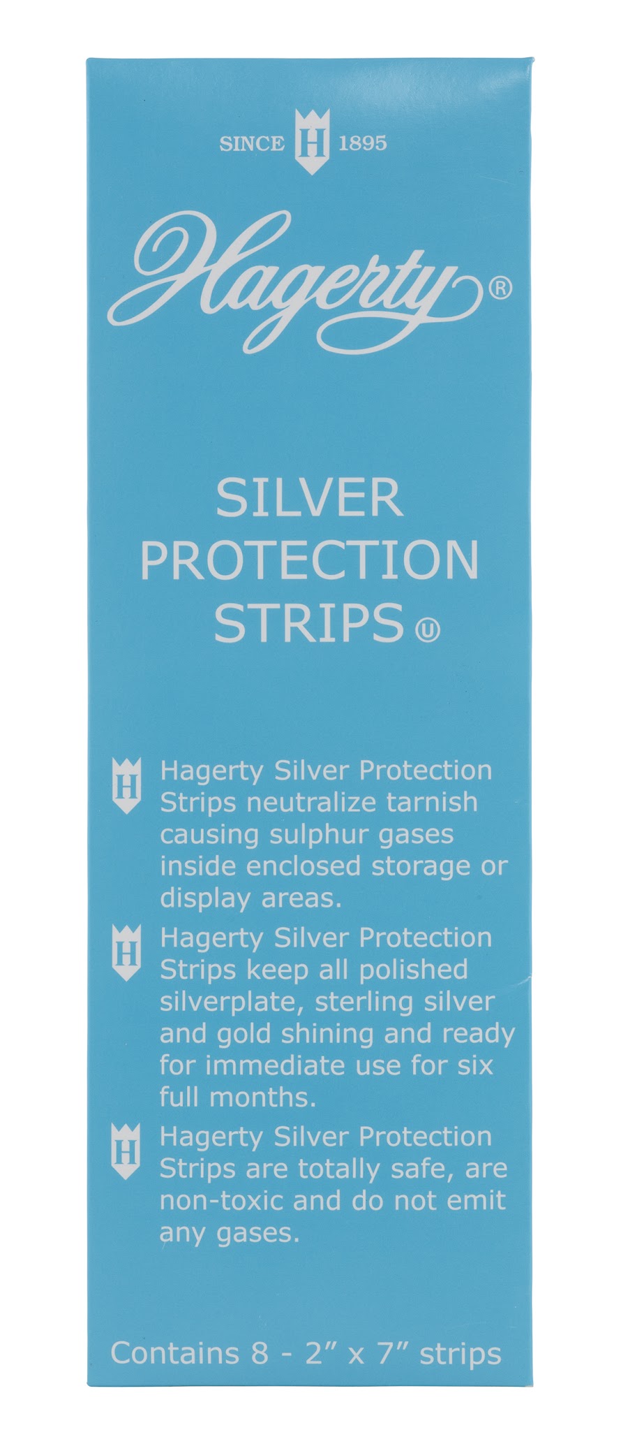 Hagerty Silver Protection Strips – Anti-Tarnish 8-Pack