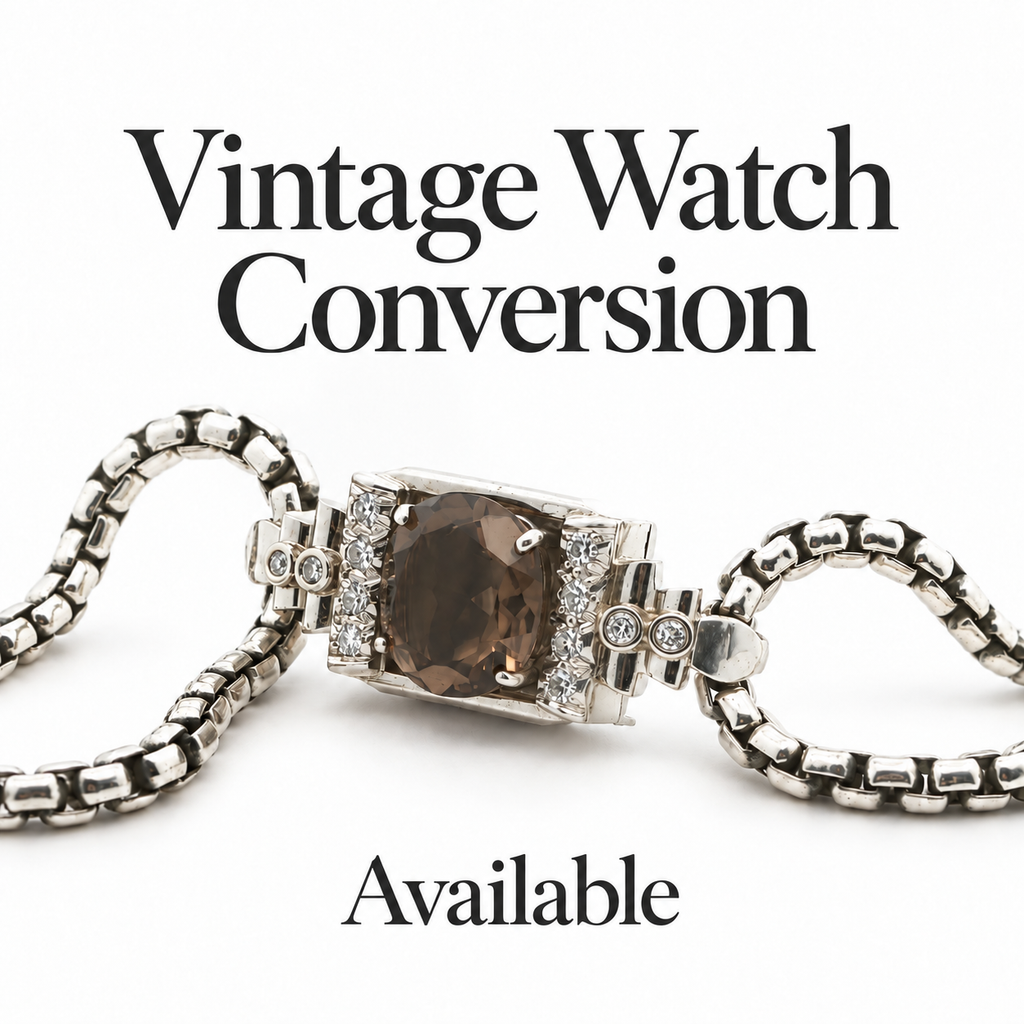 1960s Estate Hamilton Natural Diamond Cocktail Watch – 14K White Gold Case