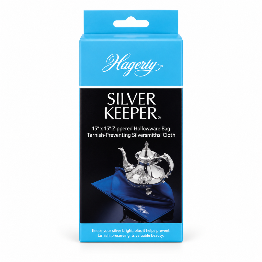 Hagerty Silver Keeper 15" x 15" Zippered Anti-Tarnish Silver Storage Bag