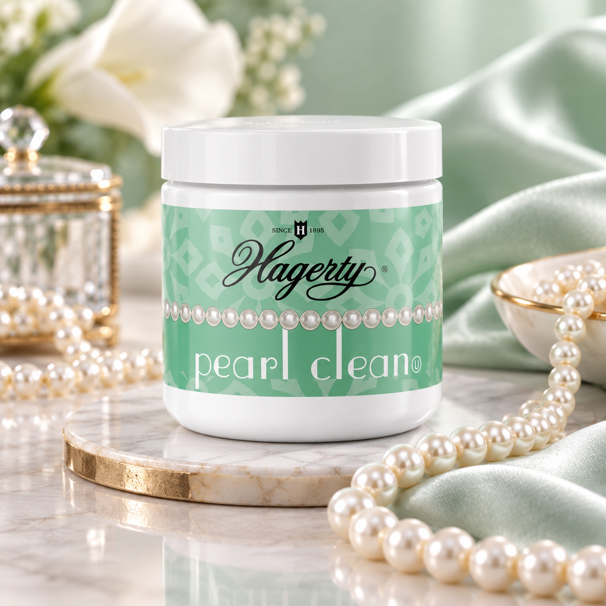 Hagerty Pearl Clean 7 Fl Oz – Natural & Cultured Pearl Jewelry Cleaner