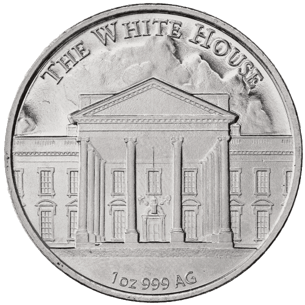 Donald Trump "Never Surrender The Don" White House 1 oz .999 Fine Silver Round