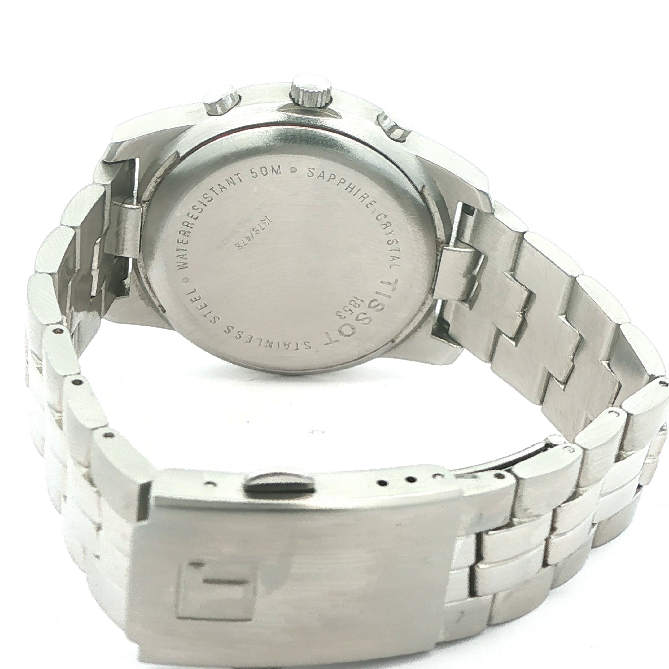 Estate Tissot PR50 Chronograph Swiss Quartz Watch Ref. J381/481 Circa Late 1990s-Early 2000s