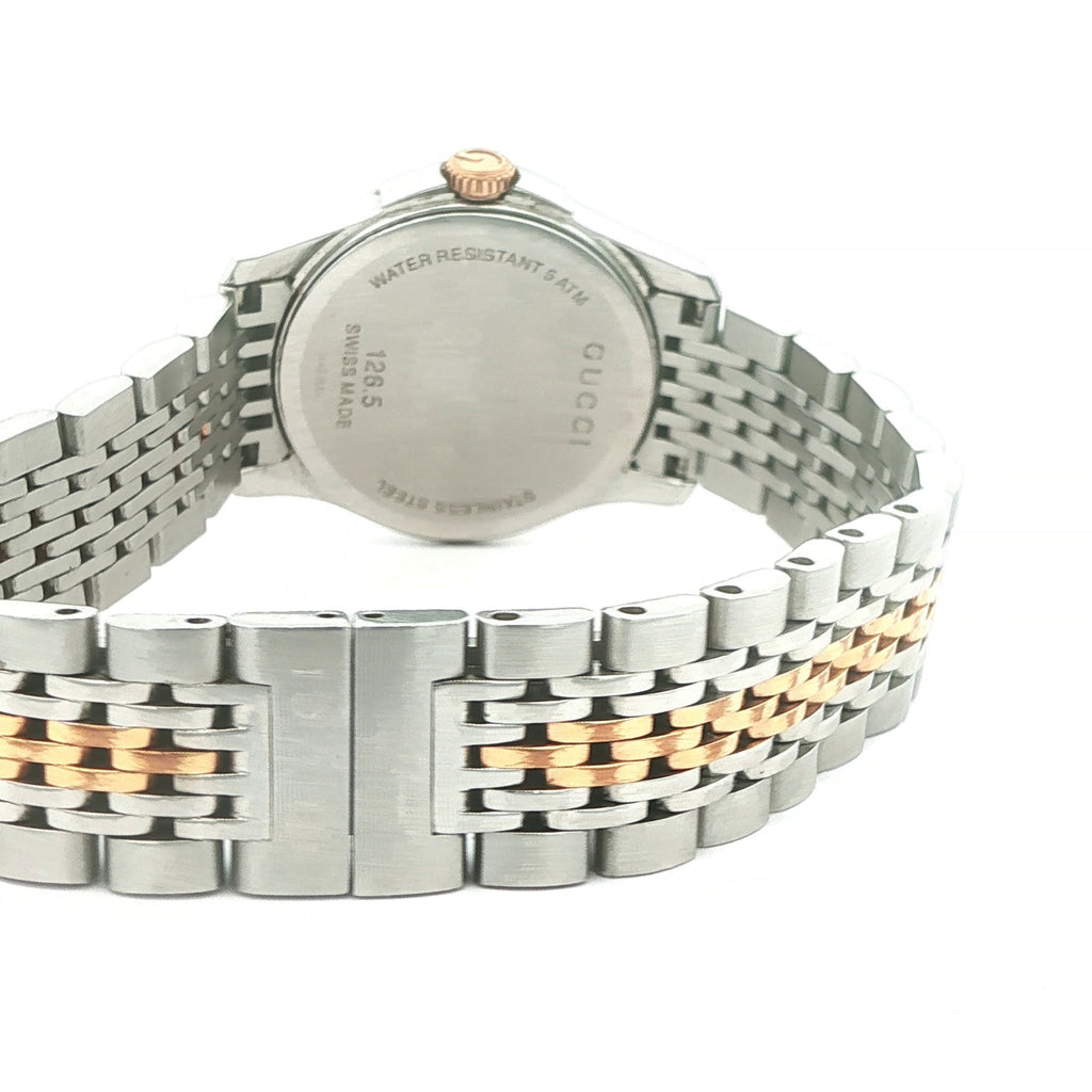 Estate Gucci Swiss Made Watch - Late 1990s-Early 2000s Two-Tone Stainless Steel