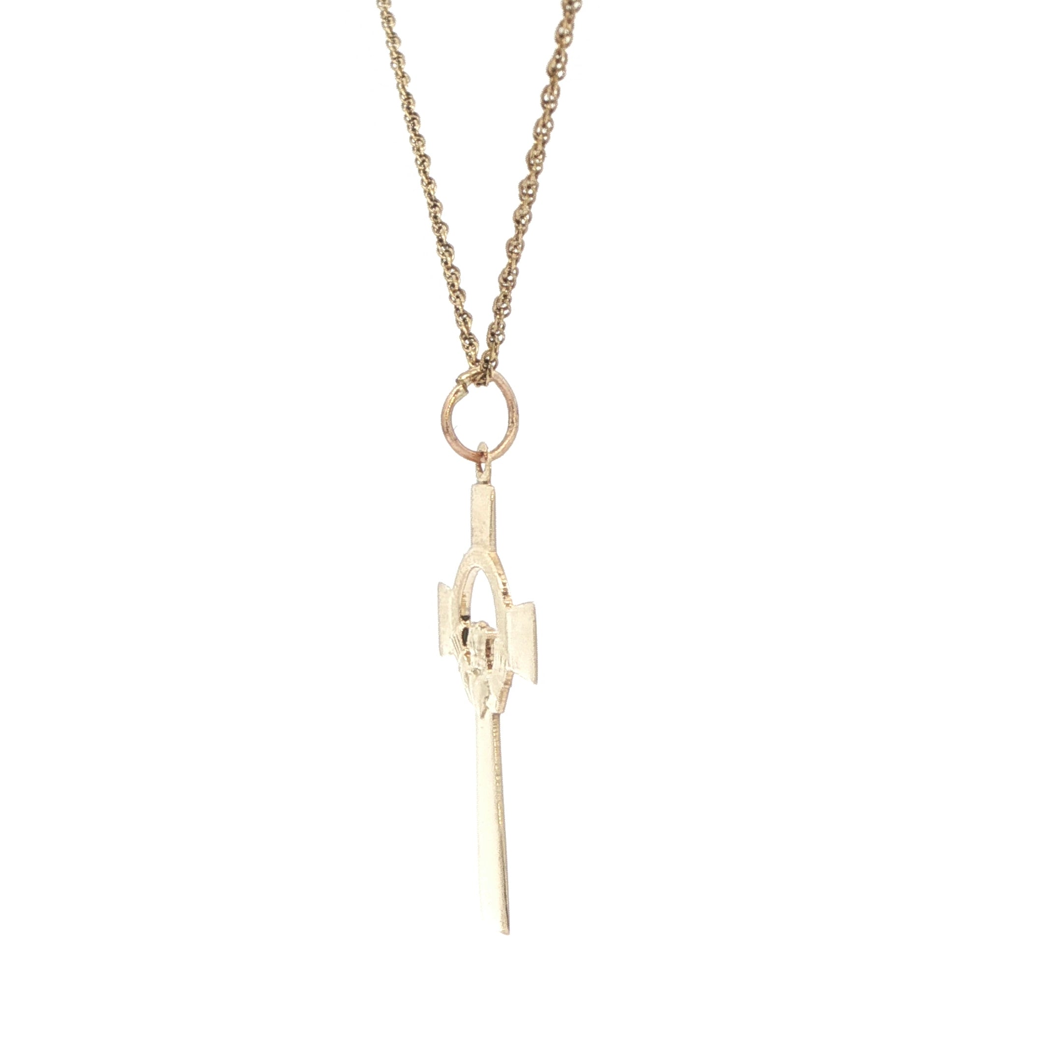 Vintage Estate Ankh Cross Pendant – Symbol of Life and Eternity