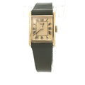 ESTATE Seiko Tank Watch Vintage 1980 Manual Wind 1100-5589 - Original Band