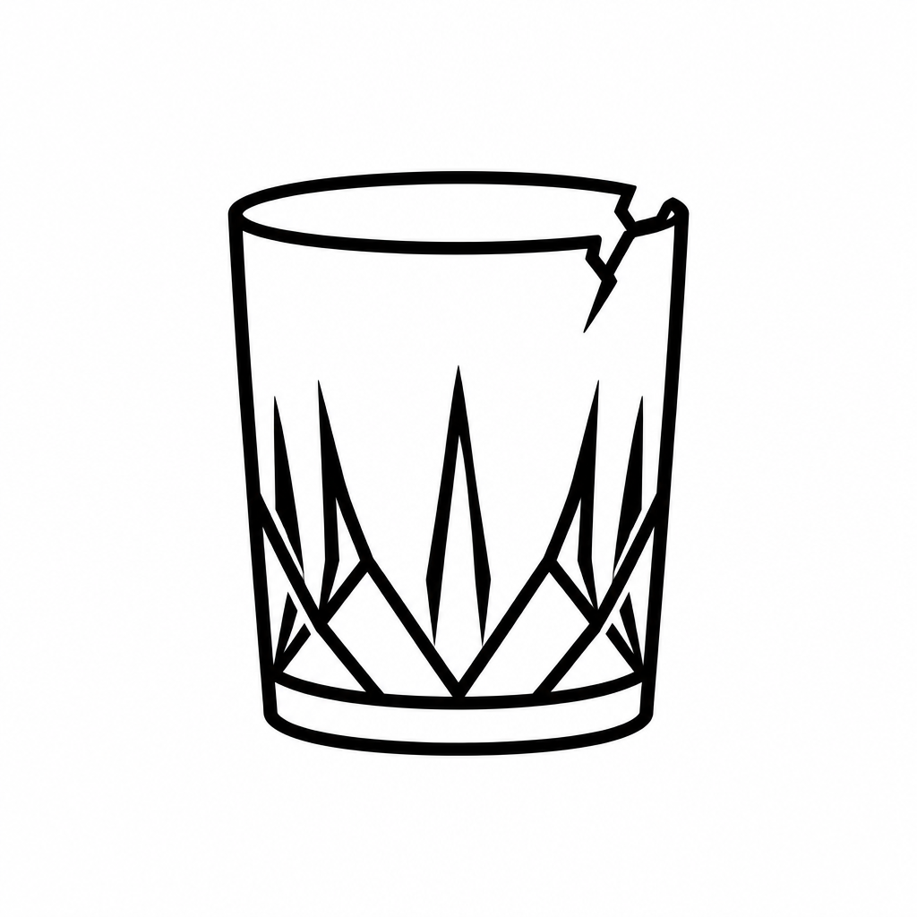 Fine crystal glassware and restoration