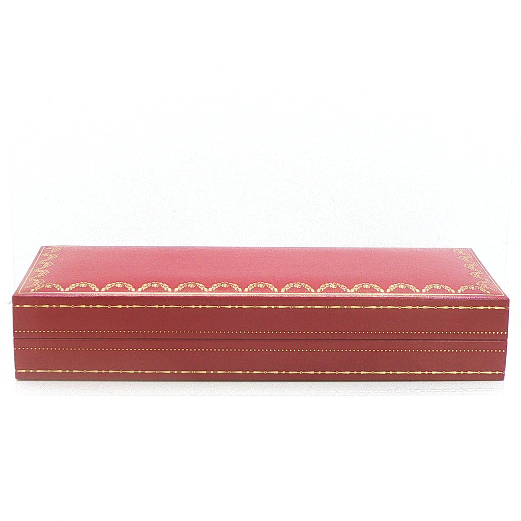 Estate Vintage 1990s Cartier Diabolo Platinum Finish 0.8mm Mechanical Pencil with Box & Papers