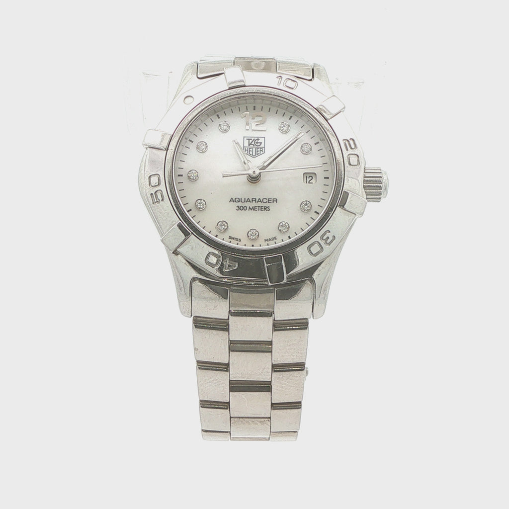 Estate TAG Heuer Aquaracer Ladies’ 27mm Mother-of-Pearl Quartz Watch