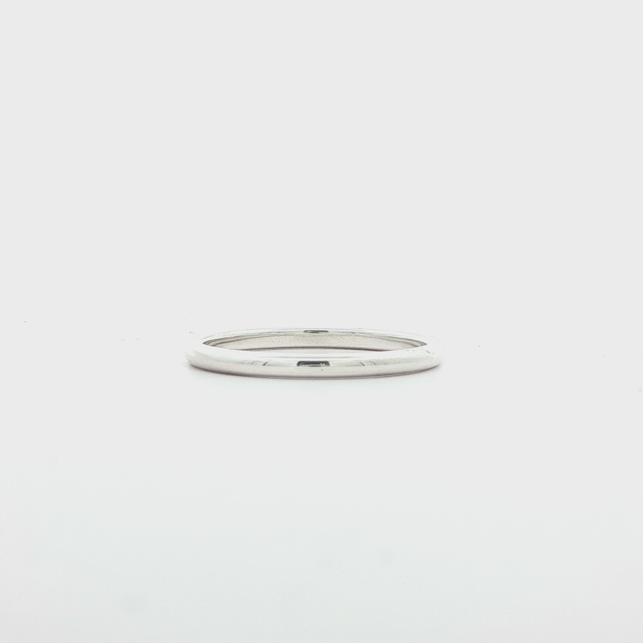 Sterling Silver Wedding Band