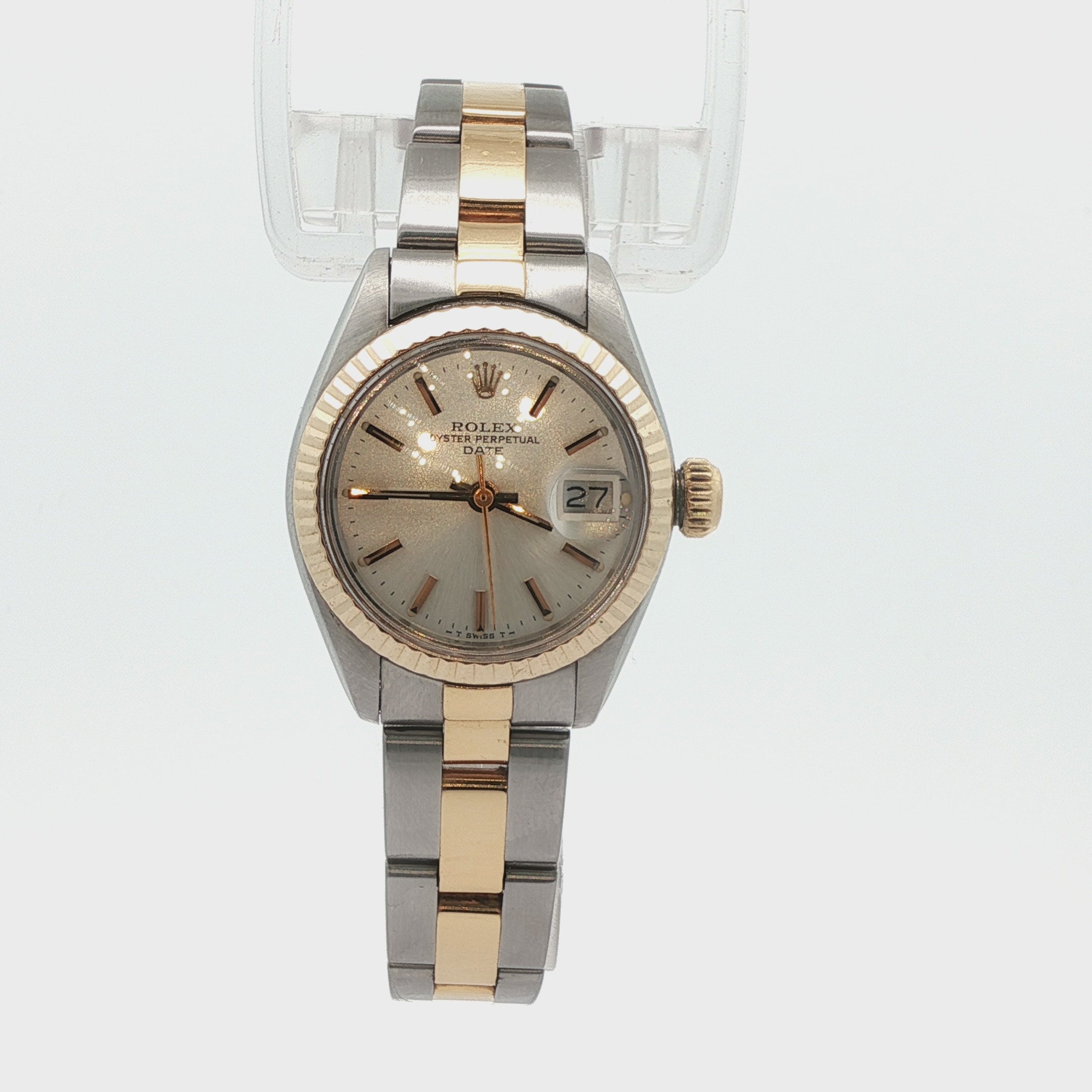 Rolex 14K/ST Oyster Perpetual Date