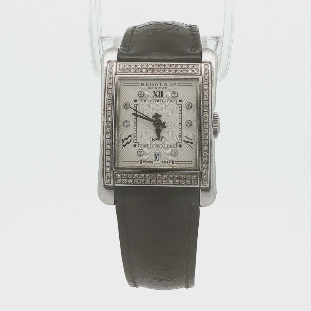 Vintage Early 2000s Bédat & Co. No. 7 Ref. 728 Diamond Swiss Automatic Estate Watch – Serviced