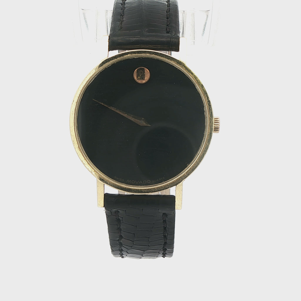 14k Movado Museum classic 1986