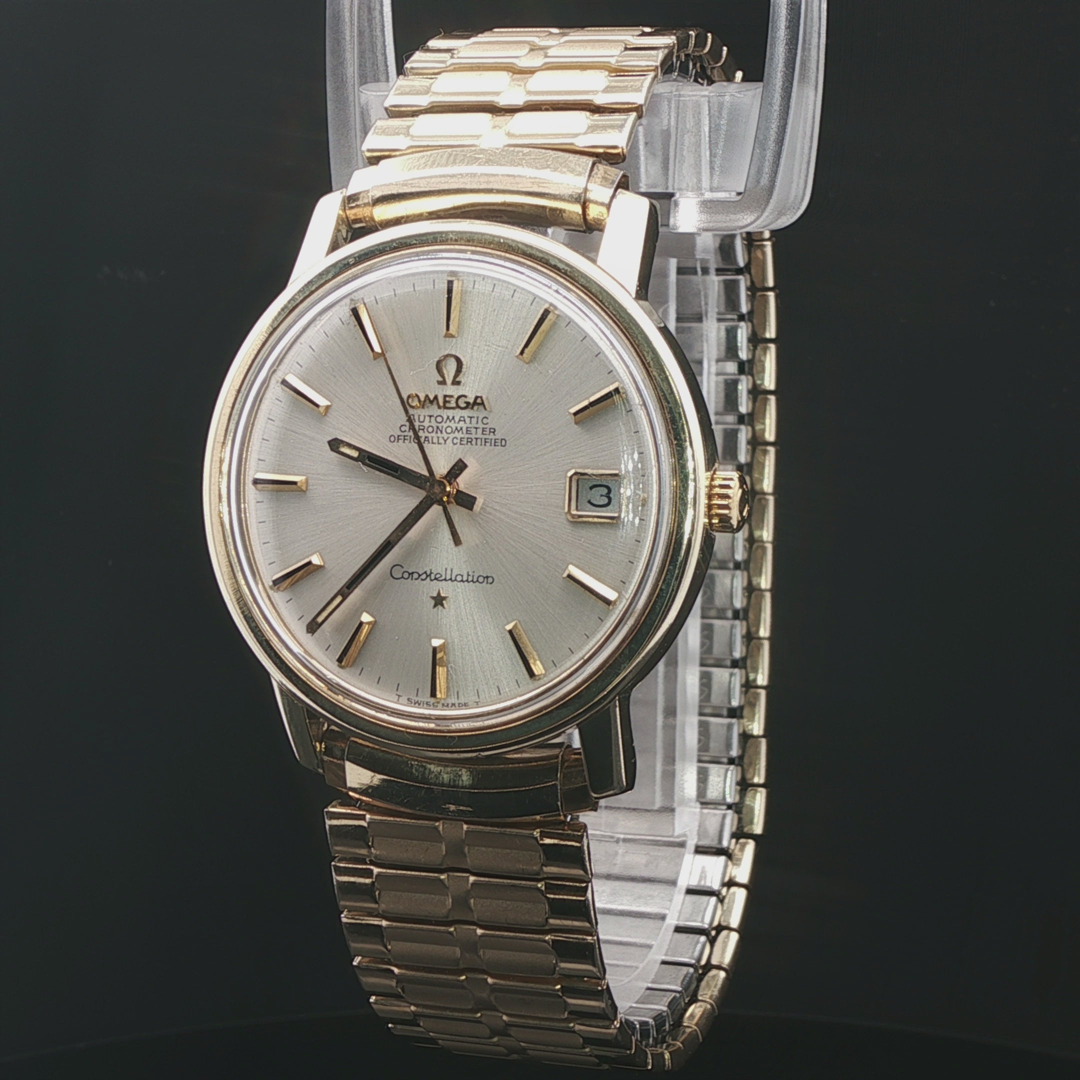 Omega Constellation 1960-1970s Automatic-Original Dial & Date Window