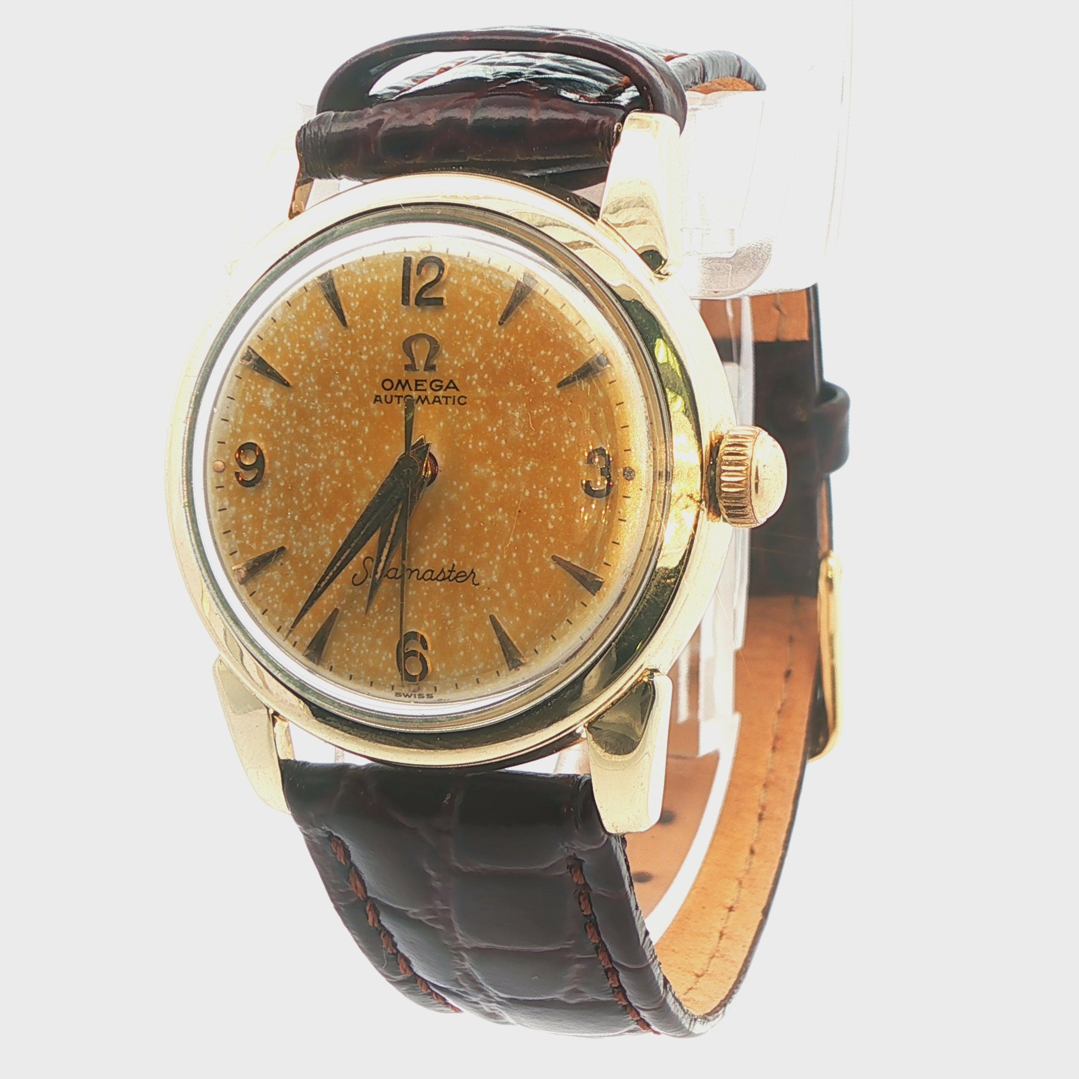 Vintage Omega Seamaster Automatic 1950s- Original Patina Dial-Swiss Made