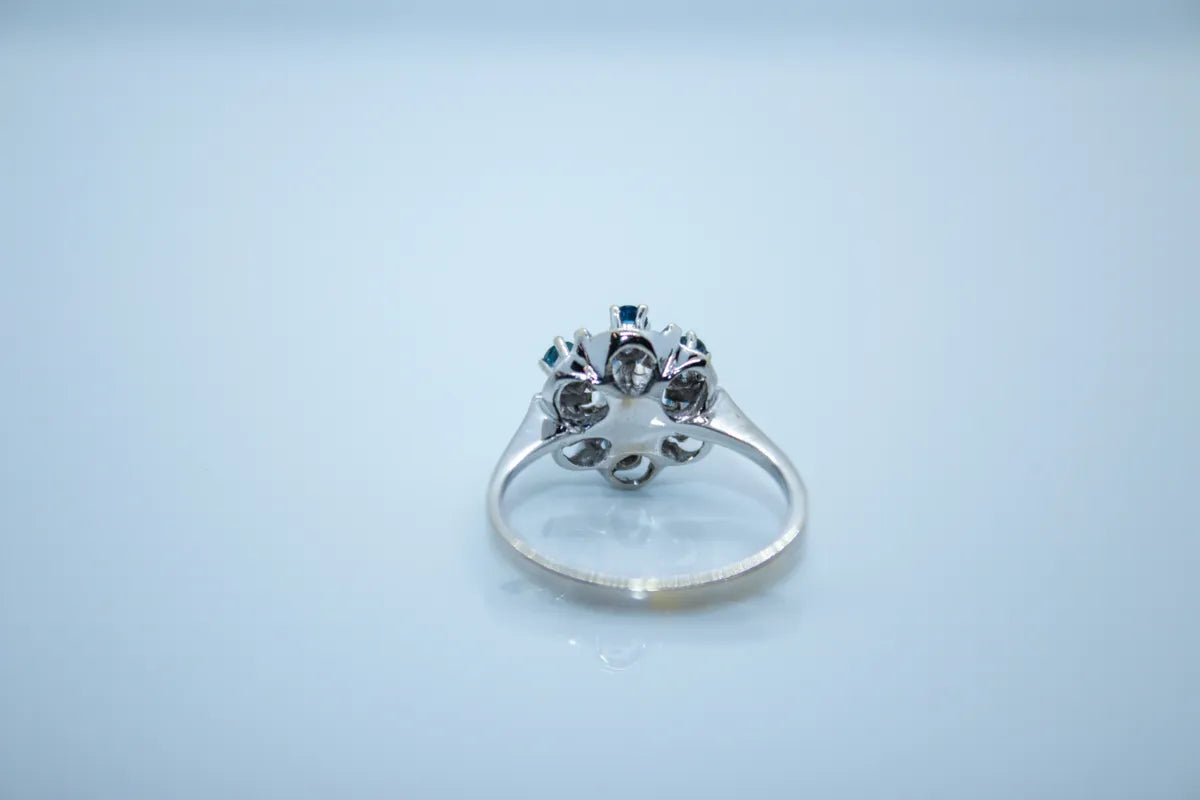 14K Yellow Gold saphire ring Ring