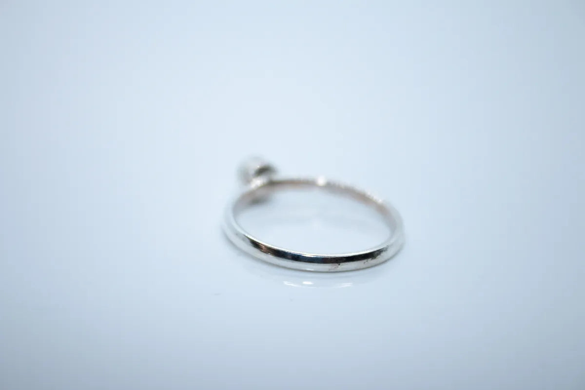 Sterling Silver Peridot Ring