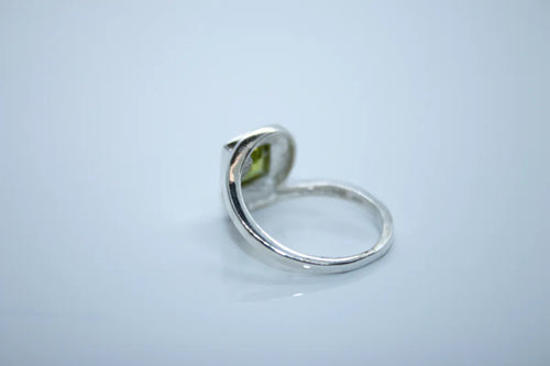 Sterling Silver Peridot Ring