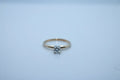 14K Yellow Gold Diamond Ring Solitare