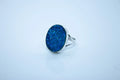 Sterling Silver Druzy Ring