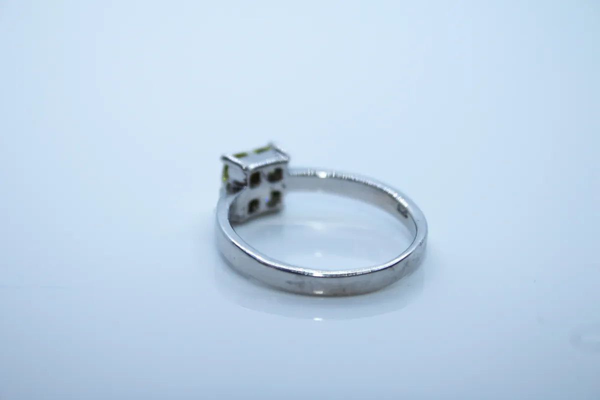 Sterling Silver Peridot Ring