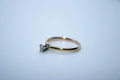 14K Yellow Gold Diamond Ring