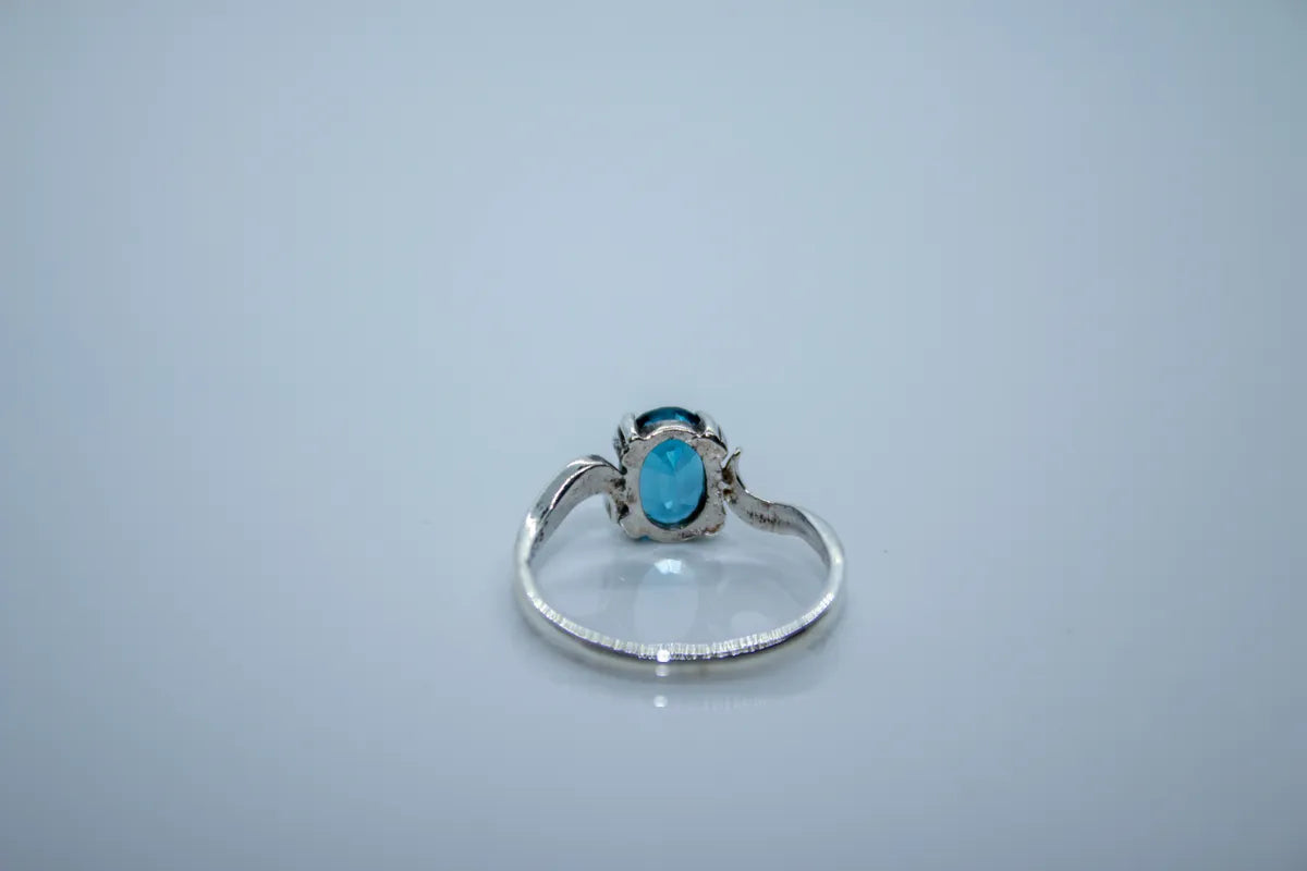 Sterling Silver London Blue Topaz Ring
