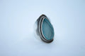 Sterling Silver Aqua Chalcedony Ring