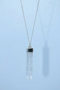 Sterling Silver Clear Crystal Quartz